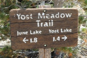 June Lake, Yost Lake